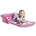 Marshmallow Furniture, Children's Upholstered 2 in 1 Flip Open Sofa, Disney Minnie’s Bow-tique, by Spin Master