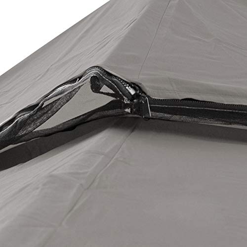 AyaMastro Gray 120.13" 2Tier Patio Gazebo Canopy Tent Replacement with Ebook