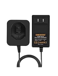 Shentec - Batería y cargador de 7,2 V, 9,6 V, 12 V, 14,4 V, 18 V, compatible con Dewalt DW9057 DW9062 DW9071 DW9038 DW9096
