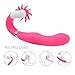 Powerful Massager Handheld Vibrator,LUV-SPOT Electric Waterproof USB Rechargeable with 360 degrees wheel Powerful Speeds for Body Therapeutic G Spot Vibrator Vagina and Clitoris