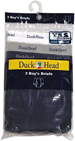 Duck Head - Little Boys 3 Pack Briefs, Assorted Colors 30407-16/18