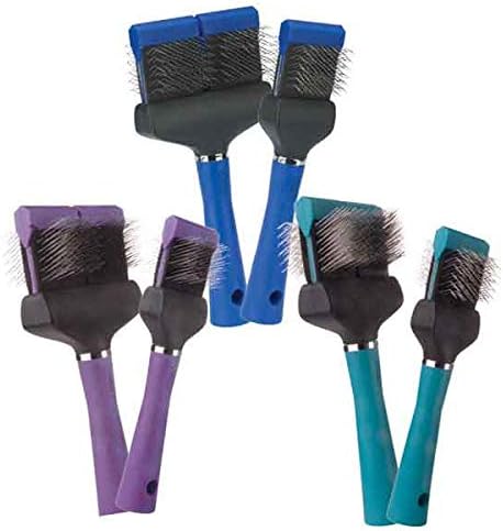 double sided slicker brush