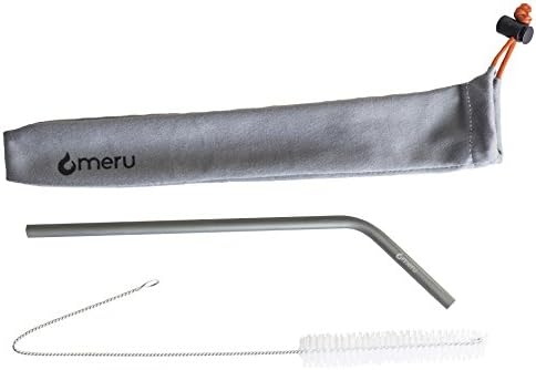 Meru Atma Titanium Straw (Bent)