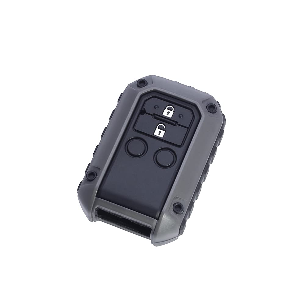 槌屋ヤック RUGGED キーカバー ダークグレーの商品画像