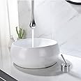 Bathroom Ceiling Faucet - Solid Brass Wall Mounted Bathtub Mixer Tap With Water Drop Spout (Brushed Gold-B)