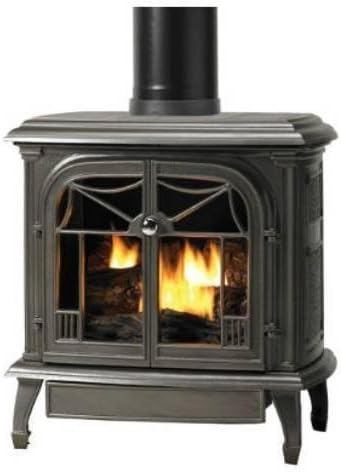 Fmi Cisb Dv Na Flat Black Cast Iron Direct Vent Stove Natural