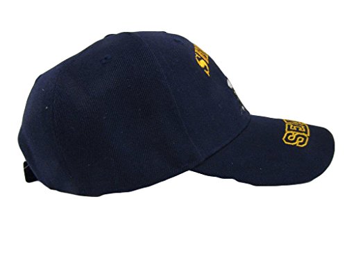 U.S. Navy USN Seabees Can Do Sea Bees Navy Blue Embroidered Cap Hat