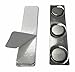 totalElement Heavy Duty Magnetic Name Tag/ID Badge Holder, Extra Strong 3-Magnet Fastener with Adhesive Front Plate, 10-Pack