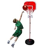 MICROFIRE Toddler Kids Basketball Hoop Magic Shot Hoop Indoor Basketballs Hoop Including Pump Set of 1 pcs of 4