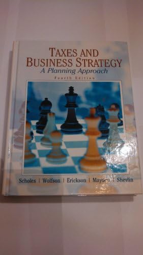 洋書 Taxes and Business Strategy 税務と経営戦略 Amazon.com: Taxes & Business Strategy (5th Edition): 9780132752671