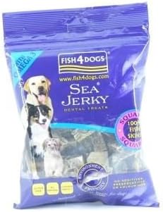 (6 Pack) Fish4Dogs - Sea Jerky Squares 100g