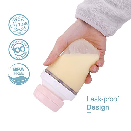 Papablic Direct Pump Bottle Adapter, for Spectra S1 S2, Avent Breast Pumps to Use with Comotomo