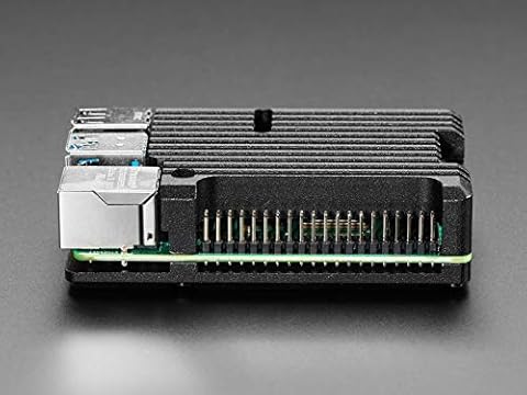AdaFruit Aluminum Metal Heatsink Raspberry Pi 4 Case - Without Fans