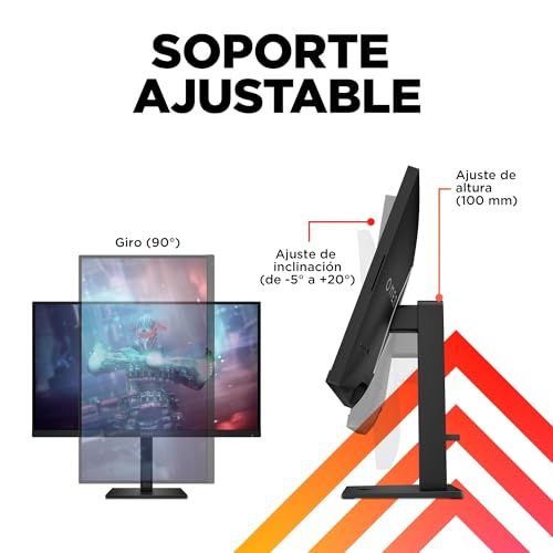 OMEN 27s Monitor Gaming 27" FHD 1920 x 1080 a 240Hz, IPS, 16:9, 1ms, HDMI, Antirreflejo,AMD FreeSync Premium, Compatible con Consolas Negro