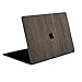 SOJITEK Brown Wood Texture 4 in 1 Full Size 360&deg; Protector Skin Decals Sticker MacBook Pro 13 Inch 2016 to 2019 Model with Without Touch Bar ID A1706 A1708 A1989 Black Keyboard Cover