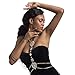 Holylove Body Chains Crystal Women Novelty Jewelry Necklace 1 PC with Gift Box-HLBN77 Crystal