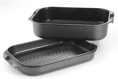 Hard Anodised Roast and Grill 34 x 24cm by ID3