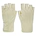JIAHG Mens Driving Gloves Summer UV Sun gloves Non Slip Touchscreen Cotton Gloves Outdoor Sunblock Gloves for Cycling Motorcycle (beige)
