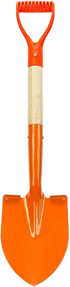 D Handle Shovel Spade Garden Spade Shovels for Digging 27.5 inch - Strong Build Wooden Spade Shovel with Short Handle - Garden Spade Shovel Camping Shovel Mini Spade Shovel for Gardening : Garden & Outdoor
