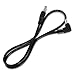 Donner Guitar Pedal Power DC Cable, 60 CM Effect Power Supply Cord - 10 Pack, Male to Male