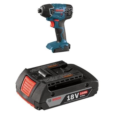 Bosch Bare-Tool 25618B 18-Volt Lithium-Ion 1/4-Inch Hex Impact Driver with 2.0 AH batter