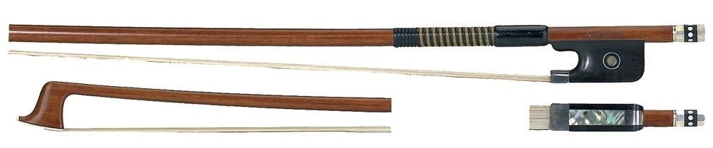 GEWA Viola Bow Fernambuk Wood 4/4 Good Quality Round Bar Stamped "Liuteria"