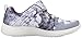 Skechers Sport Women's Burst Fashion Sneaker,White/Black/Purple,8.5 M US