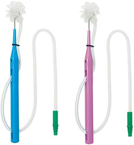 Suction Liner Brush / 1 Set of 2 Colors / 1 Each Pink & Blue