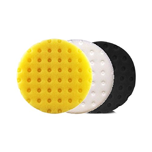 Lake Country 5.5 Foam Buffing Polishing & Waxing Pads (Set of 3)