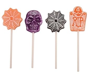 Halloween Tattoo Lollies 80g, Lolliepop Strip, verschiedene Motive