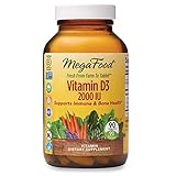 MegaFood - Vitamin D-3 2000 IU, Promotes Healthy Immune Function & Overall Well-being, 90 Tablets (FFP)