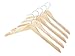 Whitmor Natural Wood Dress or Shirt Hangers (Set of 5) primary