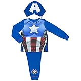 Marvel Avengers Assemble Captain America Boys Pyjamas - 2-8 Years