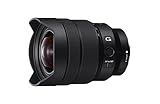 Sony SEL1224G 12-24mm F/4-22 Fixed Zoom Camera Lens, Black