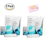 2 Pack of Shiny Foot Super Peeling Liquid + SoltreeBundle Oil blotting Paper 50pcs