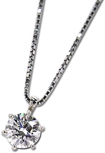 Amazon ジュエリーサンクグラン プラチナ 鑑定書付 ダイヤモンド ネックレス レディース ネックレス 通販