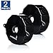 Hyperikon Round Black Junction Outlet Box, 3/4