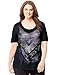 Just My Size womens Plus-Size Short-Sleeve Scoop-Neck Graphic T-Shirt (J350)