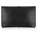 Bagerly Unisex PU Leather Envelope Sleeve Handheld Clutch Purse (Black)