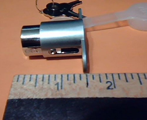 TNS STORE CF Lock Kit with Keys, Genuine Replacement Part, Center Fold Shutter Lock - Thumbnail 2