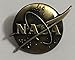 New Bronze Nasa Vector Logo Pin Official Nasa Space Program Limited Edition