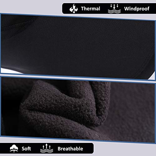 Elegant Choise Balaclava Ski Mask, Winter Face Mask Windproof Ski Mask Motorcycle Mask Cold Weather Mask Fleece Full Face Mask for Outdoor Men and Women
