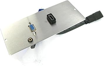 Legrand electrack suelo caja placa de pared con HDMI, VGA y audio: Amazon.es: Electrónica