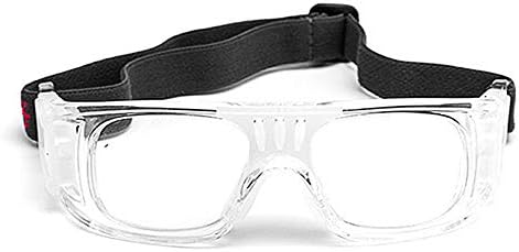 Lixada1 Anti-Fog Basketball Protective Glasses Sports Safety Goggles Football Soccer Eyewear Plain Glasses Eye Protector for Men Women