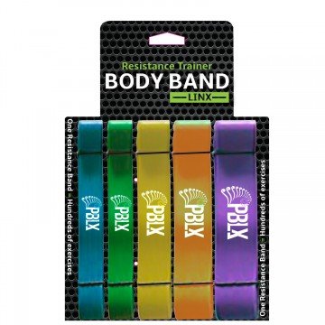 70025 20-150 lbs Weight Body Bands Deluxe - 5 Bands