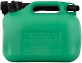 CarPlan TPH005 5L Fuel Can Unleaded Green with Flexible Spout view 3