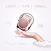 Portable Voice Amplifier, SHIDU S308 Ultra-Clear Rechargeable Amplifiers, Powerful Compact & Comfortable Wired Headset Microphone for Teachers, Kindergarener, Tour Guides, Coaches and More (Rose Gold)