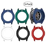 Bangyee Compatible Samsung Galaxy Watch (46mm) /Gear S3 Frontier Case, TPU Shock-Proof Protective Bumper Sleeve Protector Case Cover for Galaxy Watch (46mm) /Gear S3 Frontier (5Pcs)