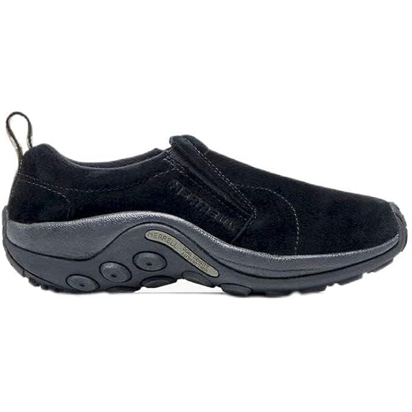 Amazon.com | Merrell Jungle Moc Nubuck Black/Black | Loafers  display picture 2