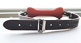 Unisex Mouth Bone Ball Gag - OXY + FREE Velvet Carry bag / Perfect Beginner Gift for Bondage Restraints & Fantasy Role Play